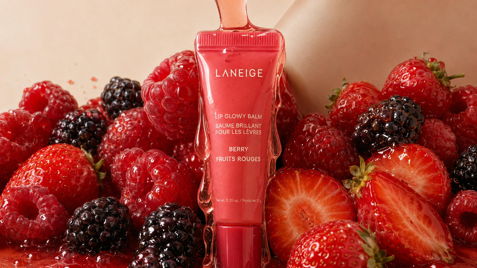 LANEIGE — LIP GLOWY BALM, BERRY