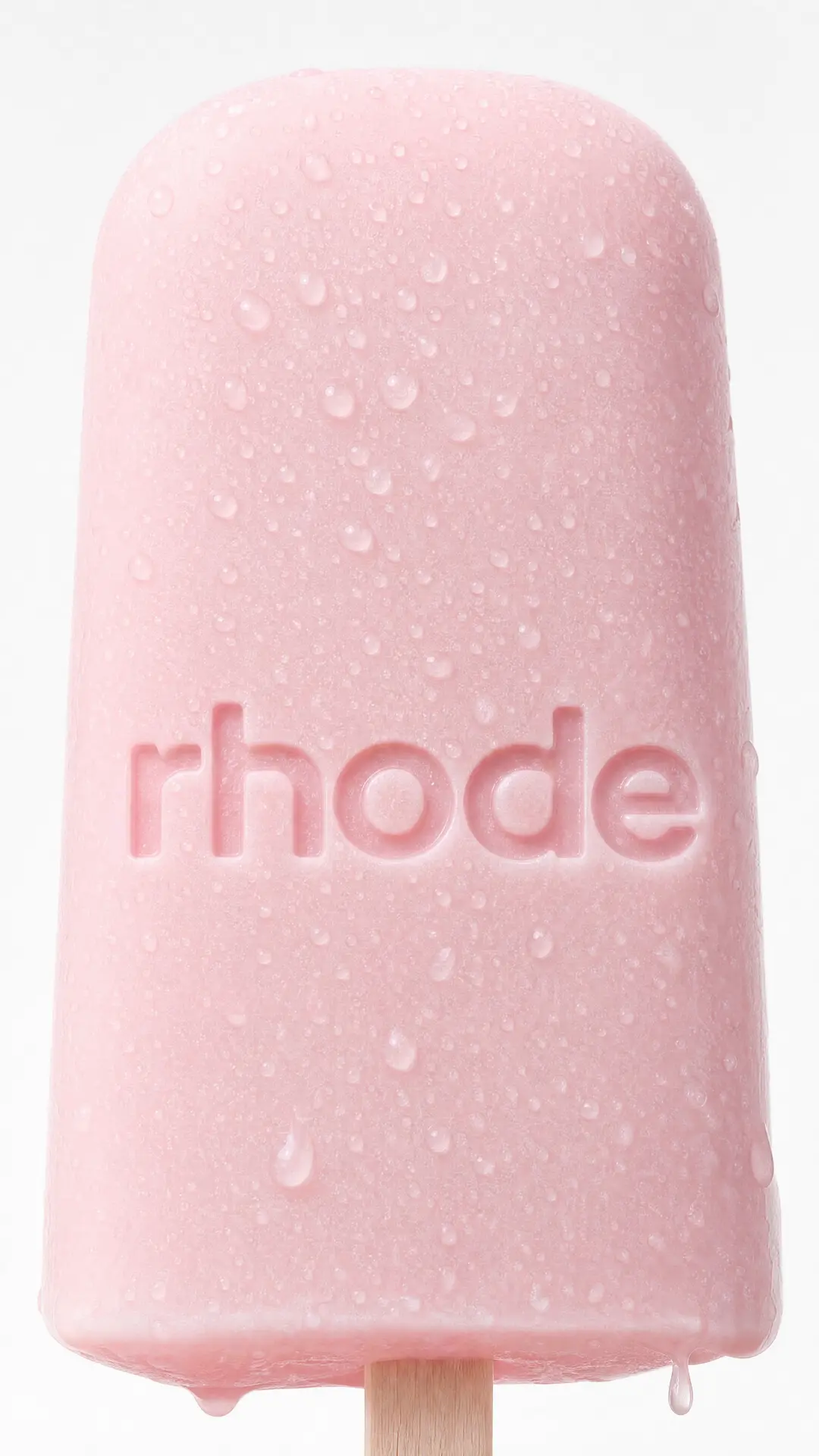 RHODE — EMBOSSED PINK POPSICLE PRODUCT STILL