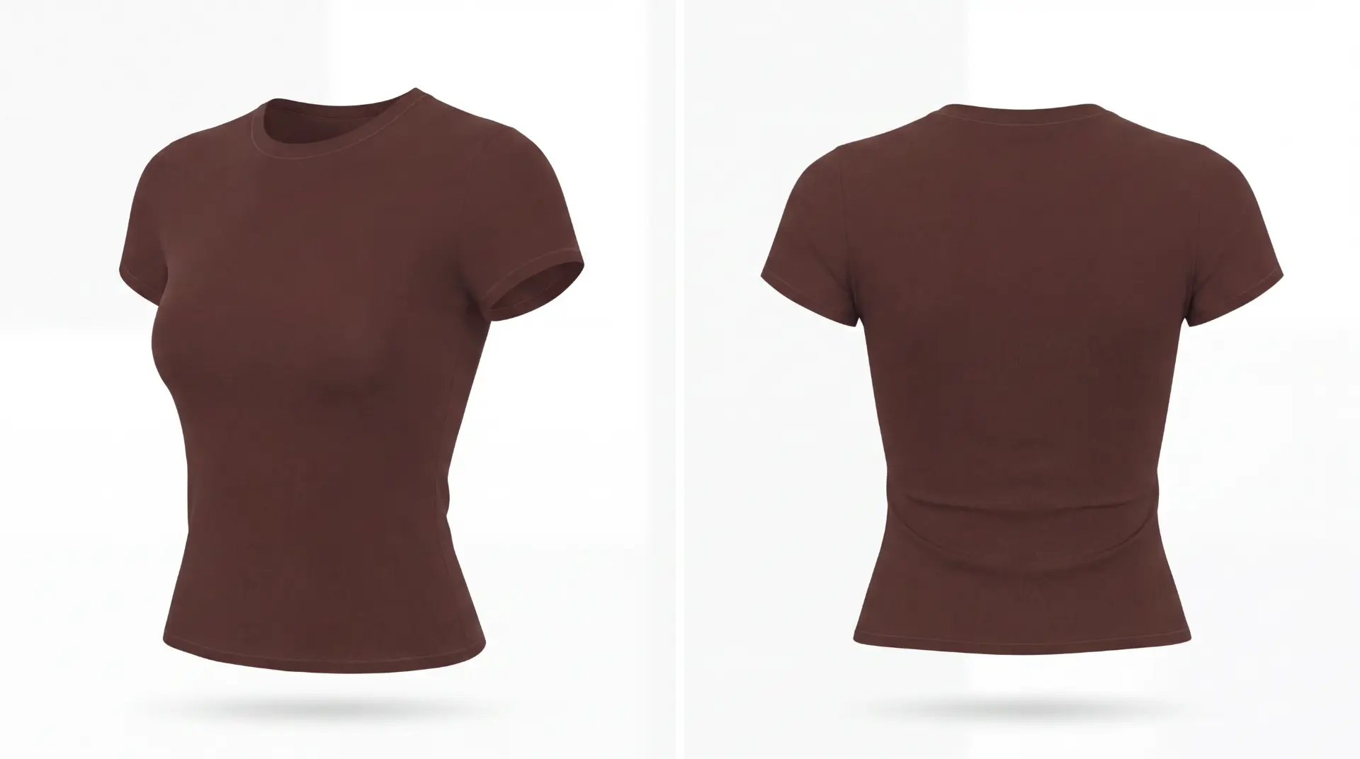 SKIMS — TWO-UP TEE PRODUCT STILL