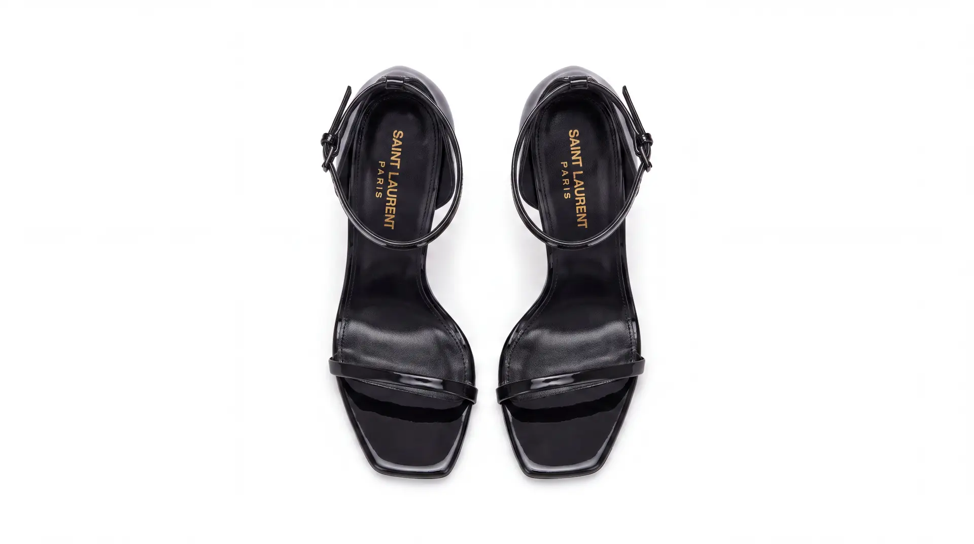 YSL — OPYUM SANDALS, TOP-DOWN PRODUCT STILL